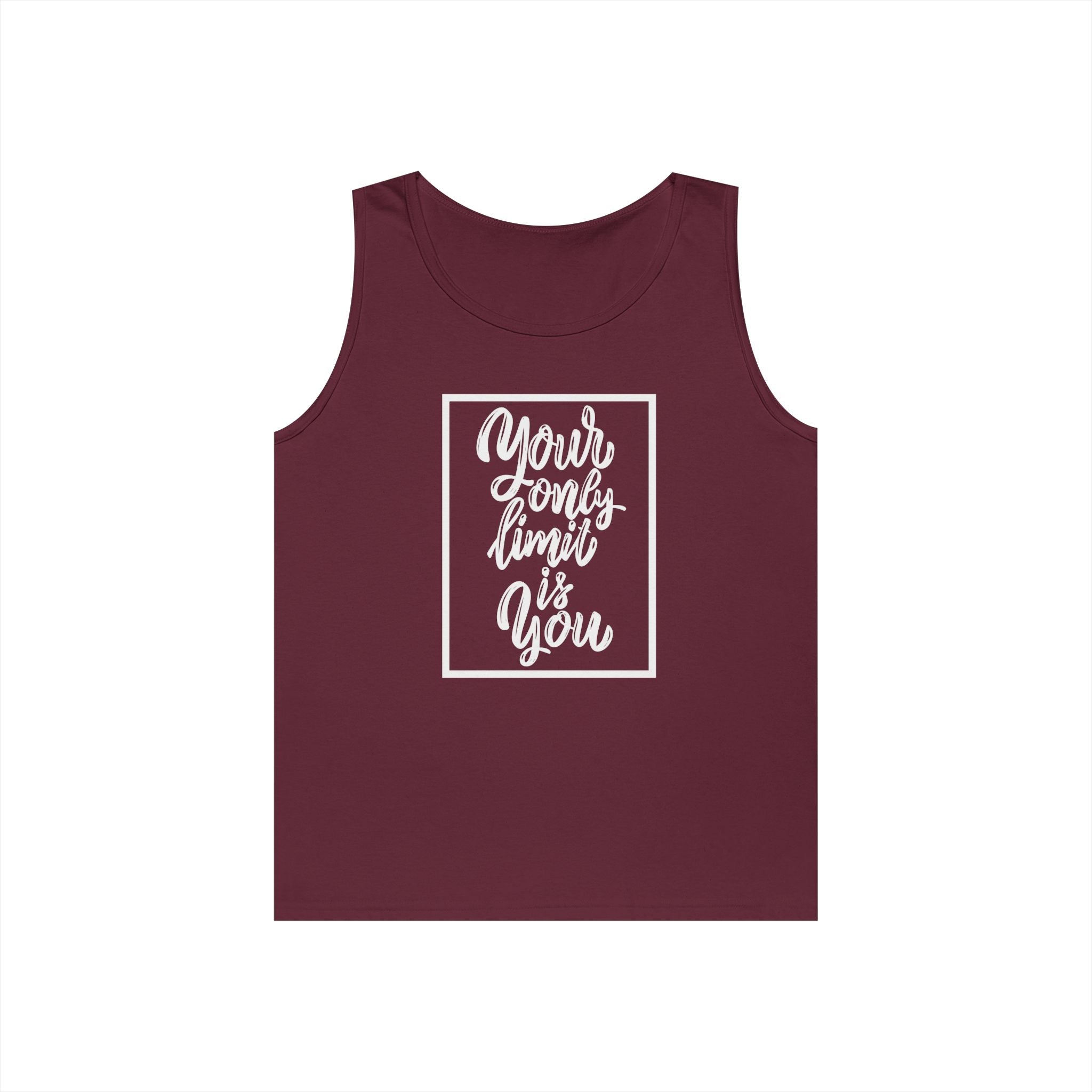 Inspirational 'Your Only Limit Is You' Tank Top