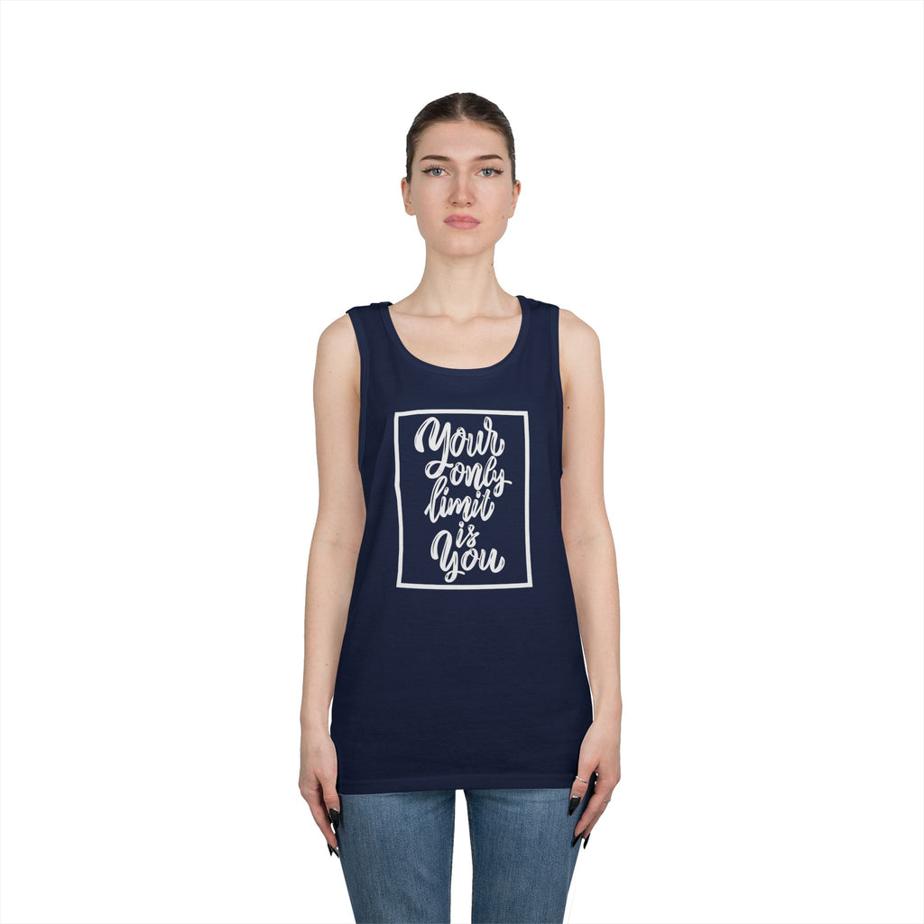 Inspirational 'Your Only Limit Is You' Tank Top