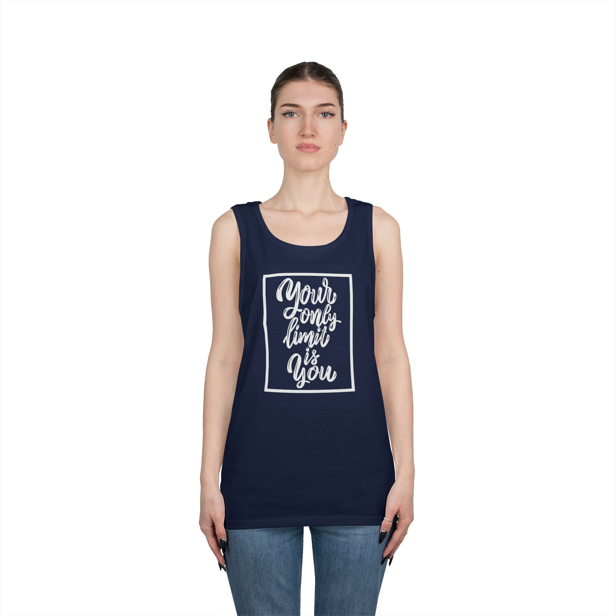 Inspirational 'Your Only Limit Is You' Tank Top