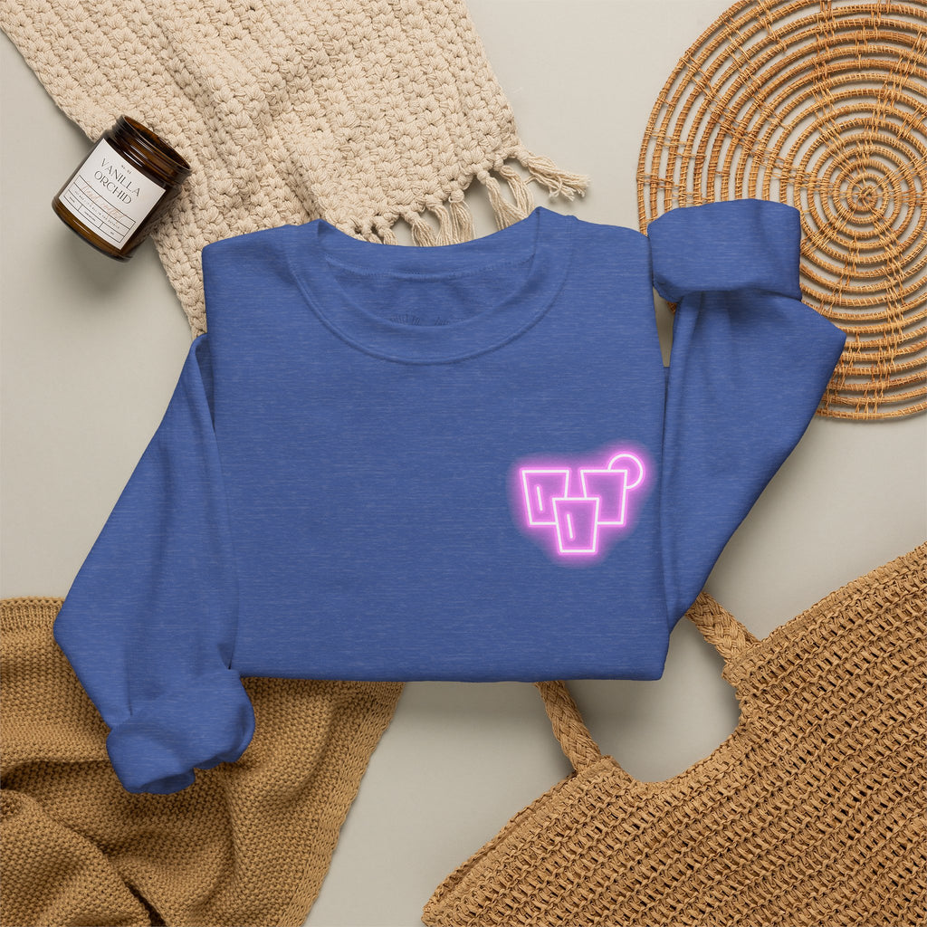 Crewneck Sweatshirt — "Trust Me You Can Dance" Vodka Graphic
