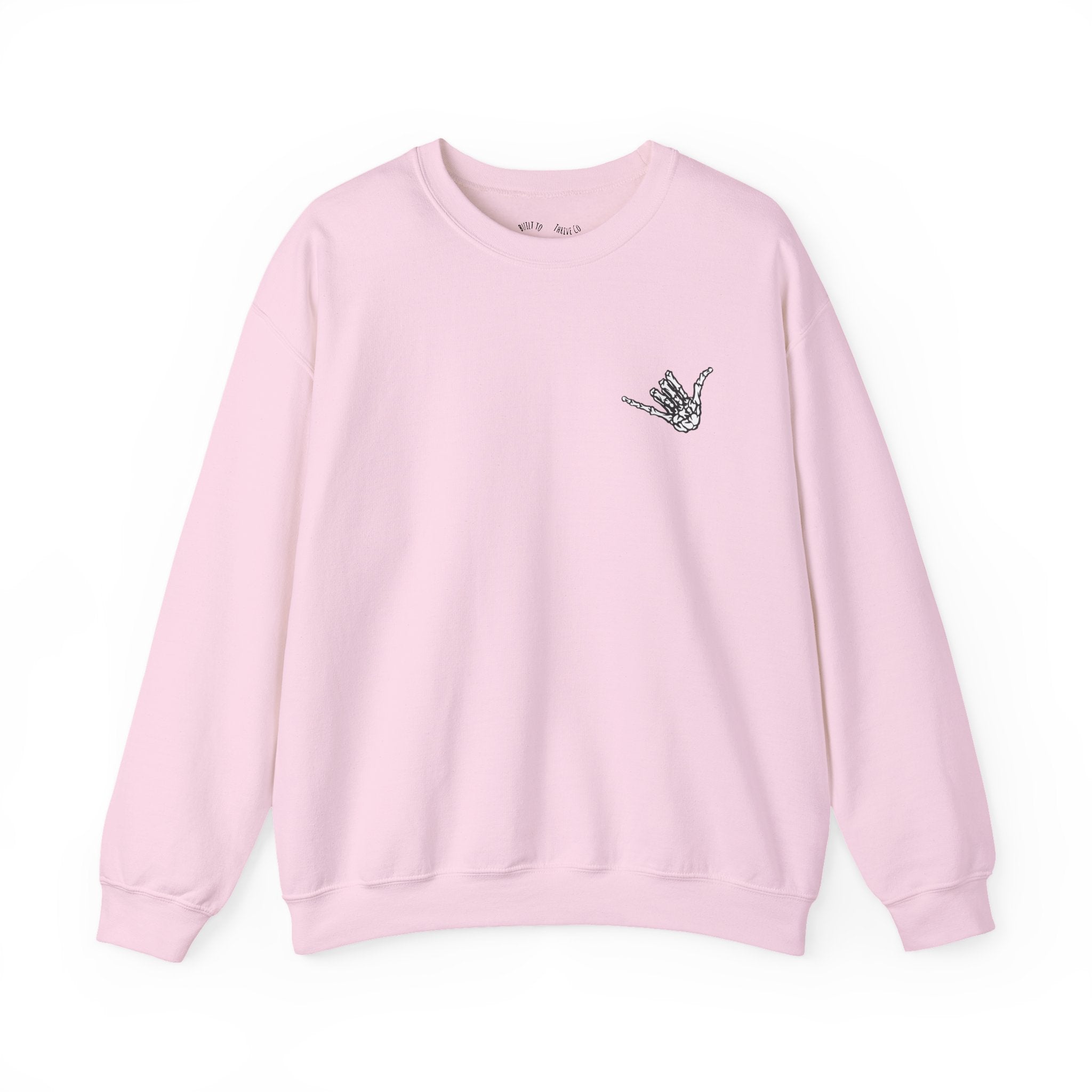 Crewneck Sweatshirt – 'I Speak My Mind Because It Hurts To Bite My Tongue' Graphic