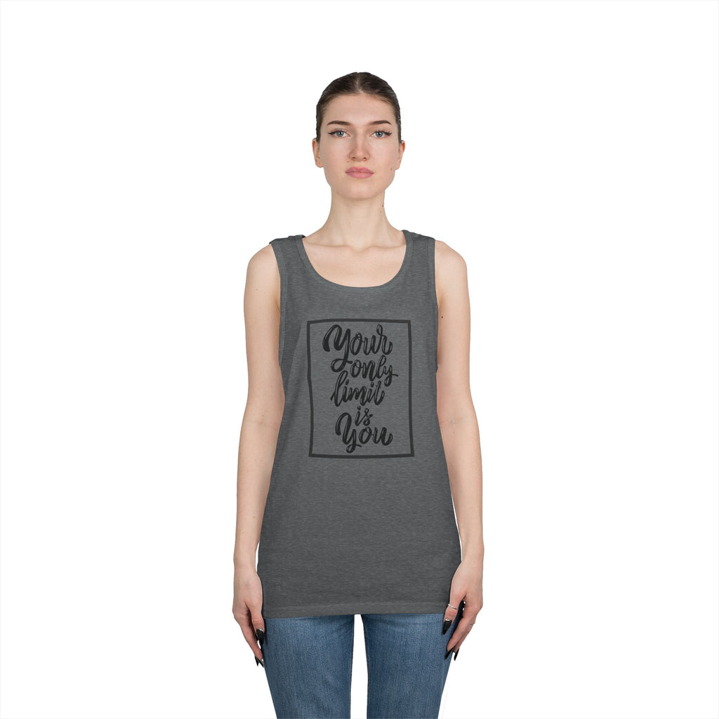 Inspirational 'Your Only Limit Is You' Tank Top