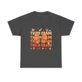Third Grade Teacher Bow T‑Shirt — Cute Orange Back-to-School Tee