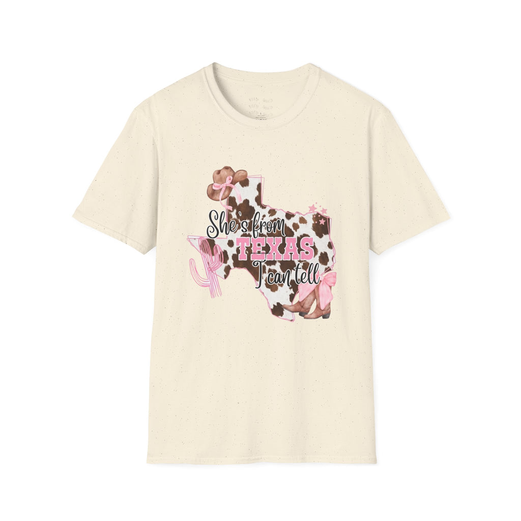 She’s from Texas Unisex Softstyle T-Shirt