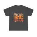 Fifth Grade Bow T-Shirt — Cute Orange School Graduation Tee for Kids