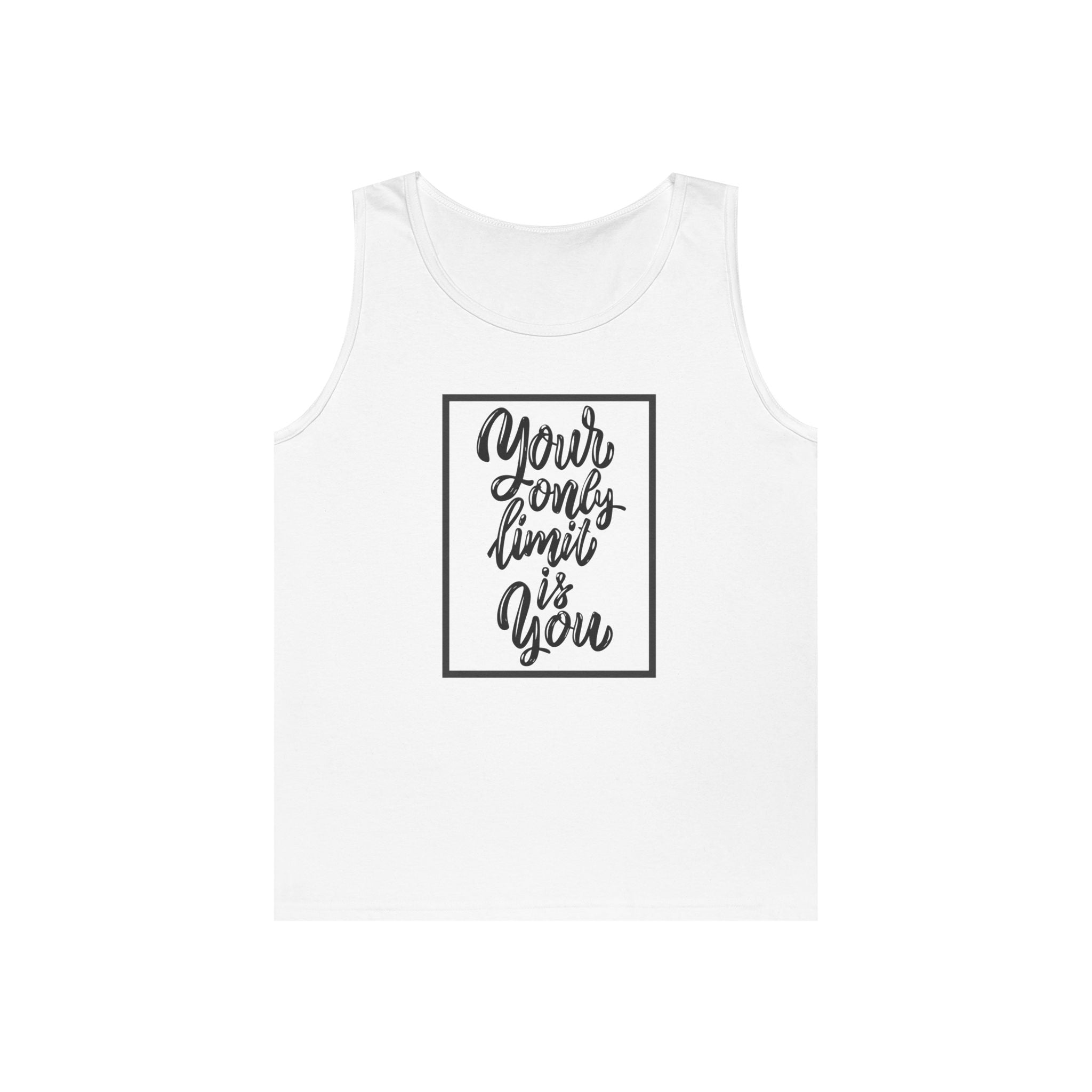 Inspirational 'Your Only Limit Is You' Tank Top